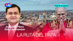 GOBERNADOR DE LAMBAYEQUE: JORGE LUIS PÉREZ cuenta detalles sobre la RUTA DEL PAPA | #HLR