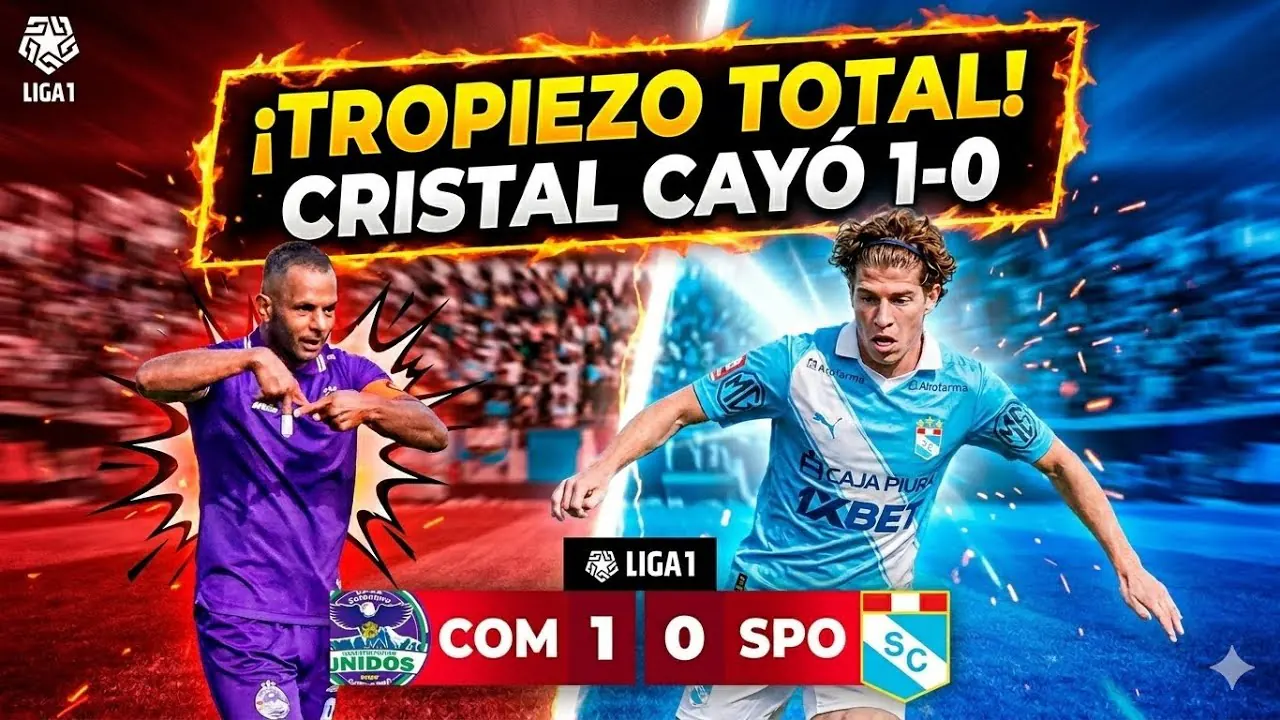 Reproducir: Comerciantes Unidos vs Sporting Cristal EN VIVO | Fecha 12 Liga 1 2026 – Narración Completa