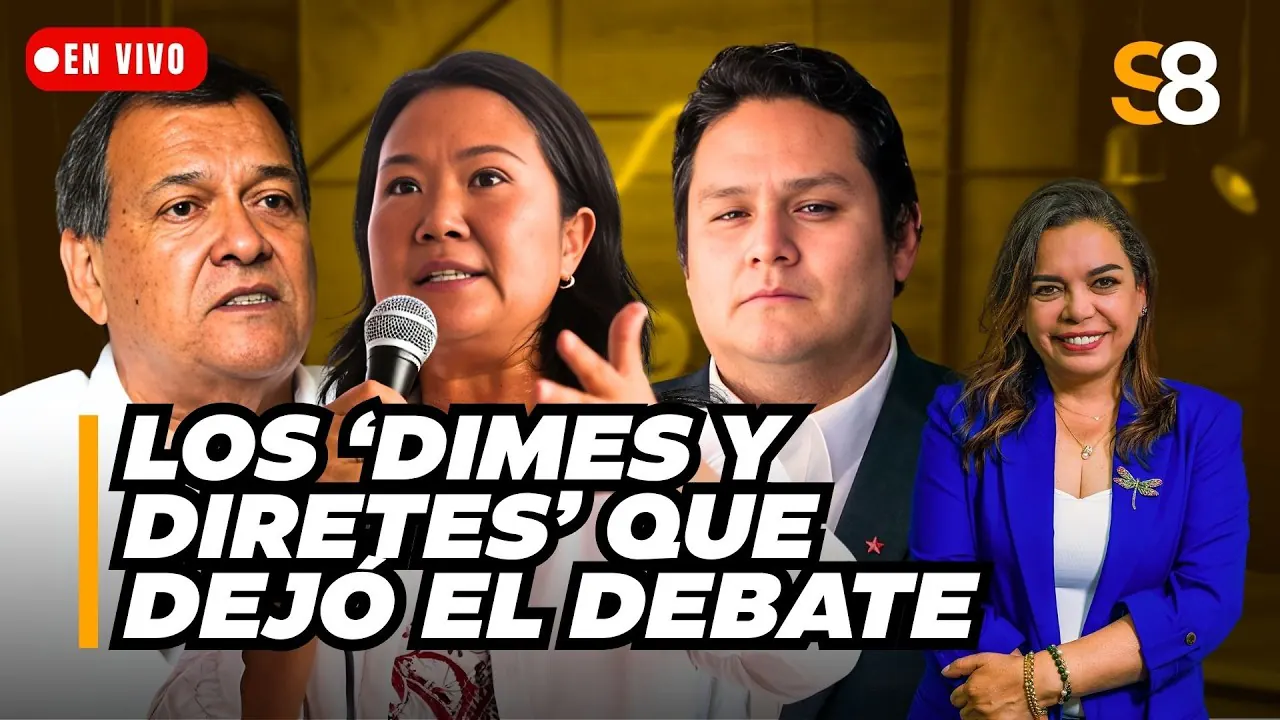 Reproducir: 🟡 CANDIDATOS SE DIJERON DE TODO EN EL TERCER ROUND DEL DEBATE PRESIDENCIAL | Siempre a las 8