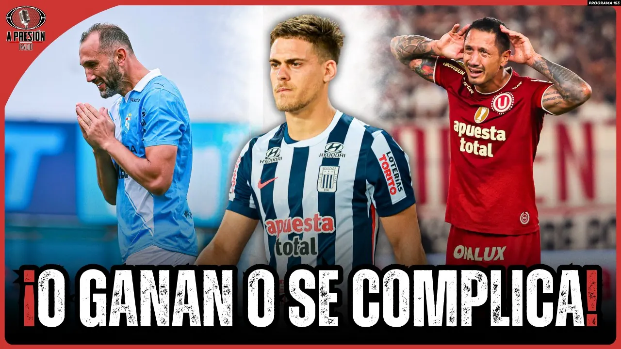 Reproducir: ¡OBLIGADOS A GANAR! ALIANZA, UNIVERSITARIO Y CRISTAL EN LA MIRA