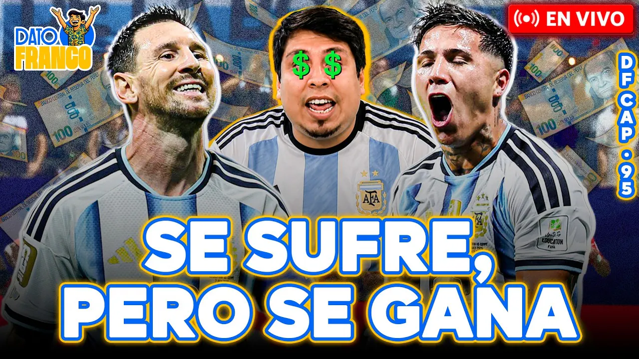 Reproducir: 🔥⚽ GANÓ ARGENTINA... GANAMOS TODOS: ¡GRACIAS, ALBICELESTE! #DATOFRANCO