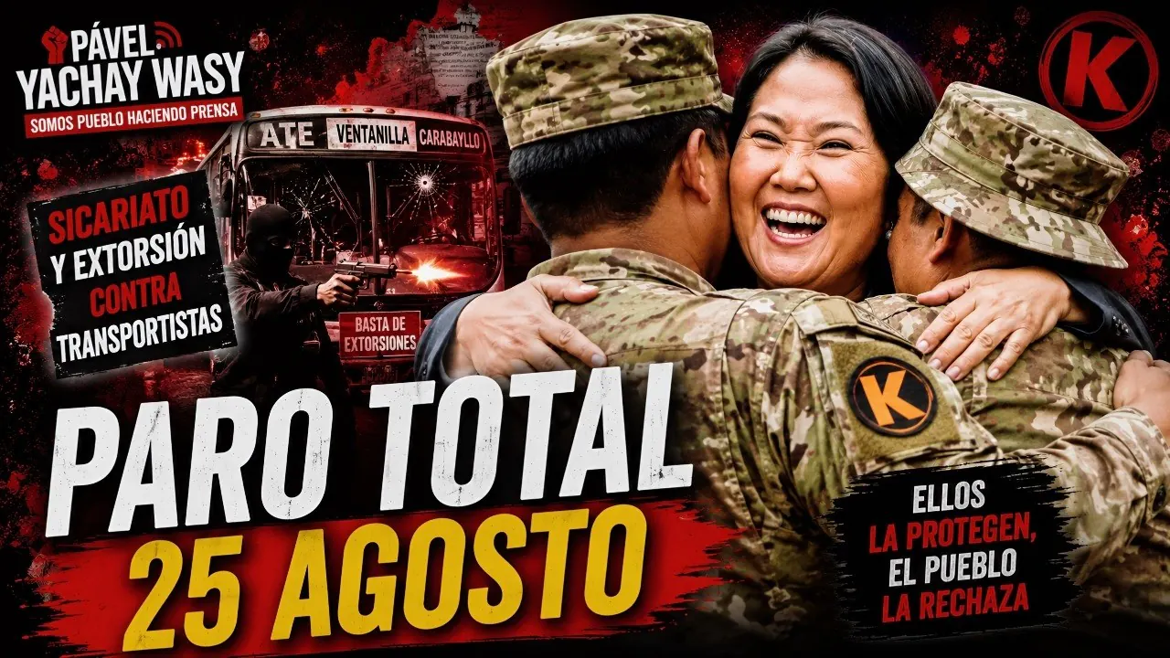 Reproducir: Paro del transporte contra régimen de Keiko | Fujimori recibe informes de FFAA - 19 AGO