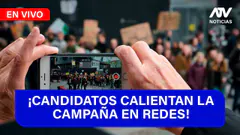 De 5 a 7 ¡CANDIDATOS SIGUEN CALENTANDO LA CAMPAÑA EN REDES SOCIALES! - ATV+