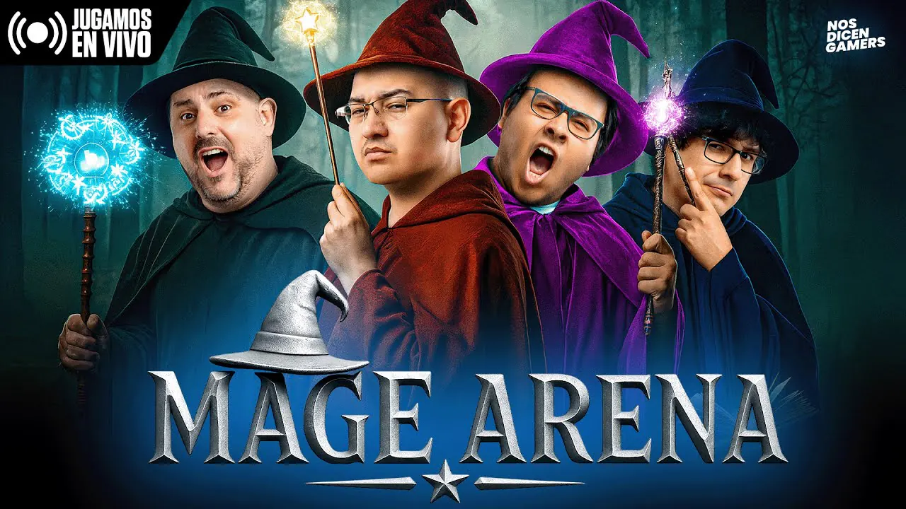 Reproducir: MAGE ARENA: Lanzamos hechizos CON NUESTRA VOZ | EN VIVO