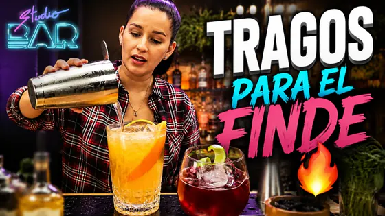 LOS 2 TRAGOS QUE VAS A QUERER PREPARAR ESTE FINDE | Studio Bar