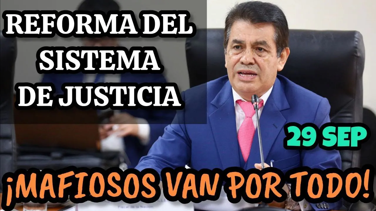Reproducir: FISCAL ALADINO GÁLVEZ JUNTO CON CONGRESO MAFIOSO BUSCAN CAMBIAR EL SISTEMA DE JUSTICIA - EN VIVO