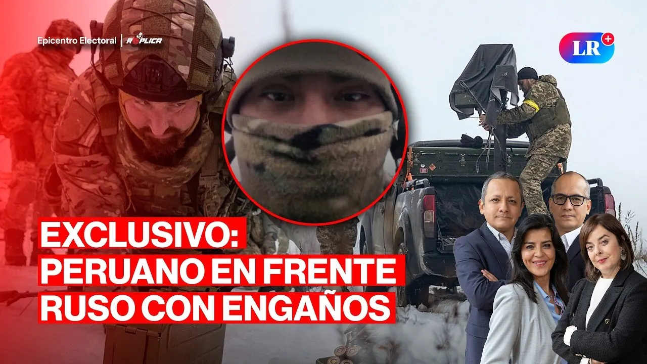 Reproducir: EXCLUSIVO: PERUANO EN FRENTE RUSO CON ENGAÑOS | EPICENTRO ELECTORAL - RÉPLICA