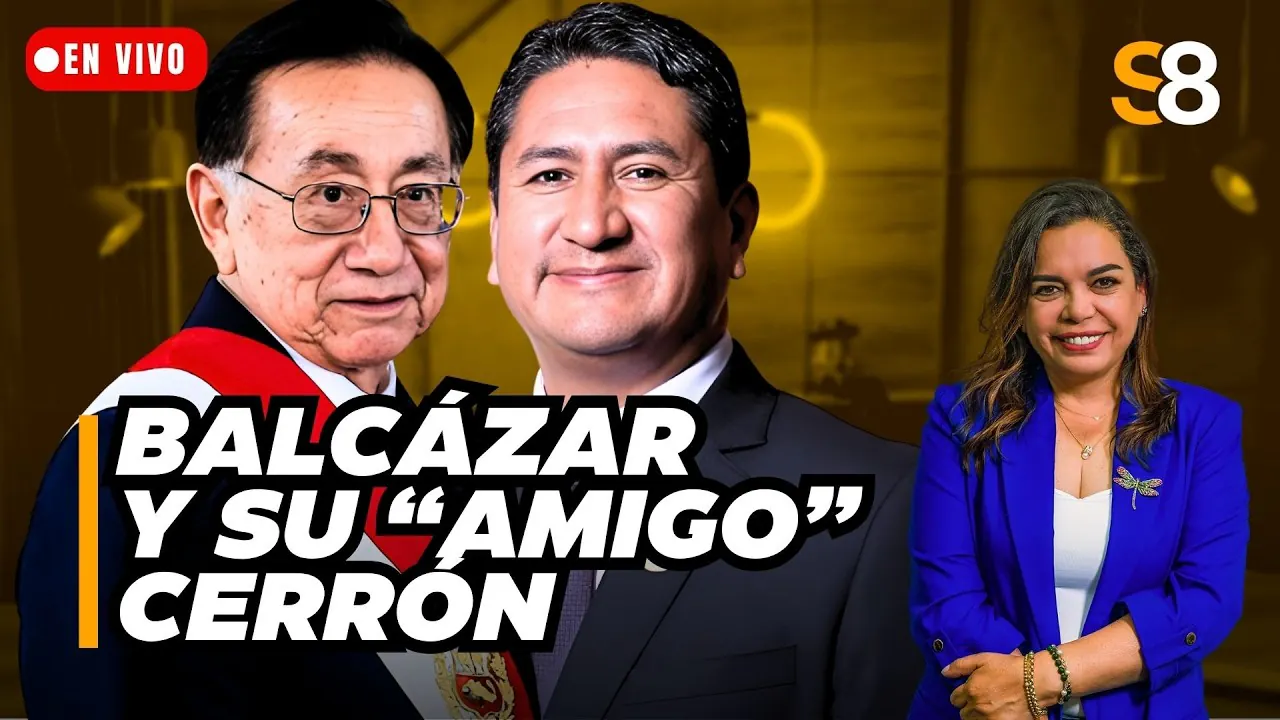 Reproducir: 🟡 ¿PUEDE REMOVER MINISTROS? LAS POLÉMICAS DECLARACIONES DE BALCÁZAR Y SU AMISTAD CON CERRÓN | #S8