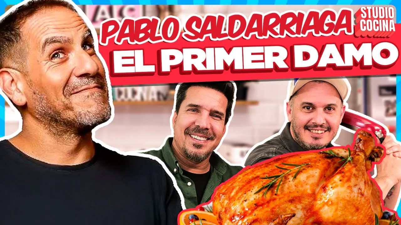 Reproducir: PABLO SALDARRIAGA Y GABRIEL CALVO SALVARÁN AL PERÚ? 🍊 🇵🇪 I Pavo relleno I Studio Cocina