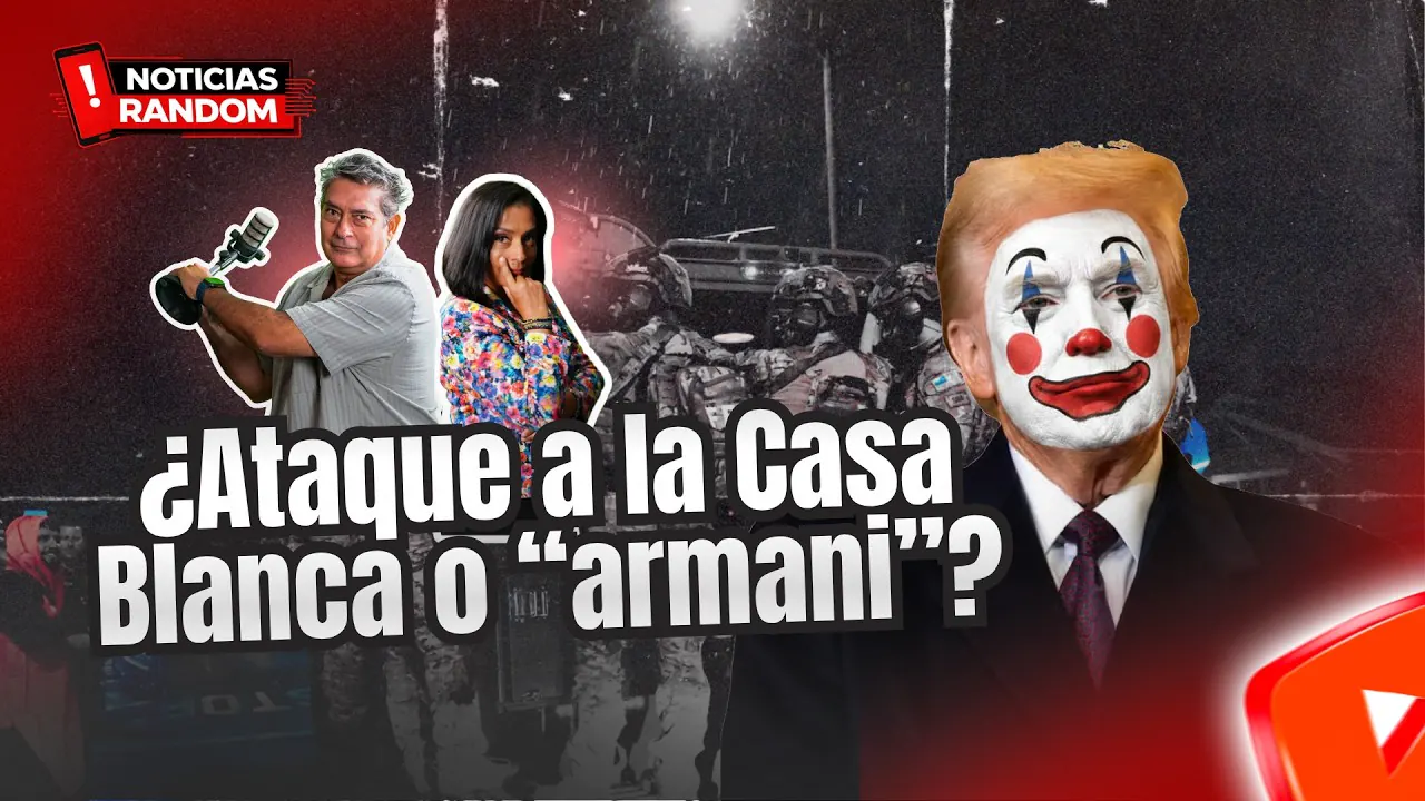 Reproducir: ¿Ataque a la Casa Blanca o "armani"? - NOTICIAS RANDOM