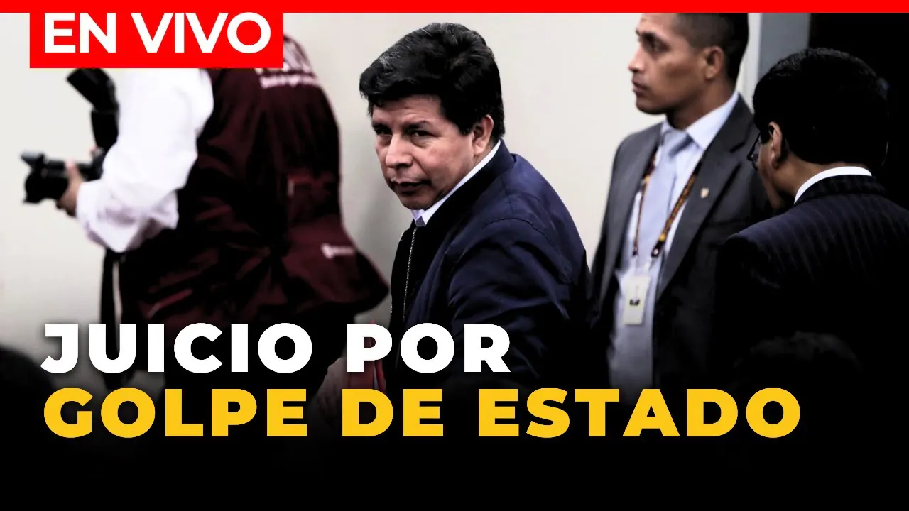 Reproducir: 🔴 EN VIVO: CONTINÚA JUICIO A PEDRO CASTILLO POR EL GOLPE DE ESTADO EN 2022 | El Comercio