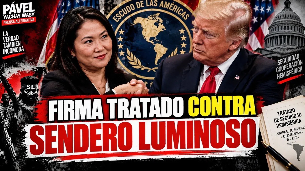 Reproducir: KEIKO firma TRATADO con TRUMP para perseguir FANTASMAS | Otro candidato eliminado en LA LIBERTAD