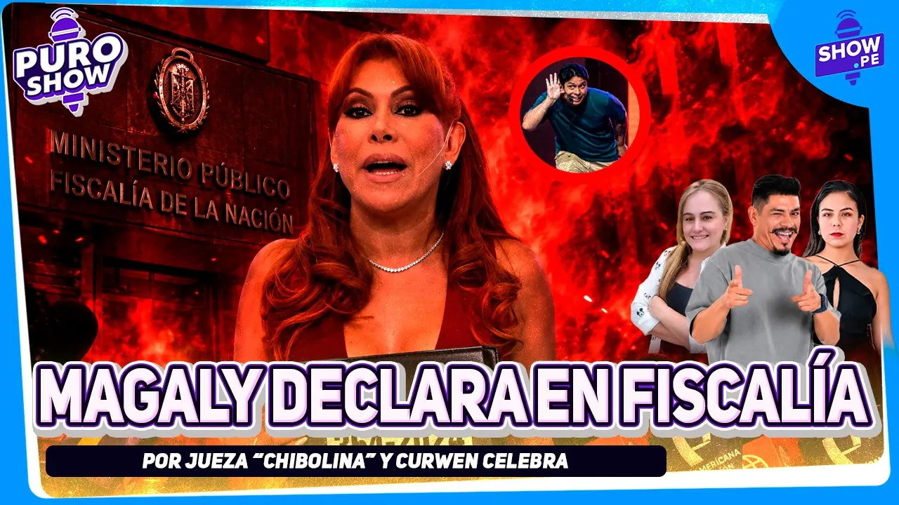 Reproducir: 🔴¡VOLVEMOS CON TODO! MAGALY MEDINA DECLARA EN FISCALÍA. #puroshow