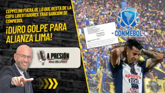 Ceppelini sancionado y Alianza se alista para el duelo ante la ‘U’