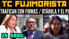 TRIBUNAL CONSTITUCIONAL DE LA DIKTADUR4 / PEDRO CASTILLO EN INSURGENCIA / FIRMAS FALSAS - 29 ABRIL