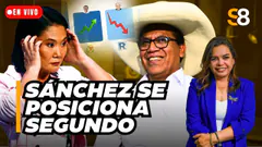 ROBERTO SÁNCHEZ DESPLAZA A LÓPEZ ALIAGA Y SE COLOCA EN SEGUNDO LUGAR SEGÚN ONPE | S8