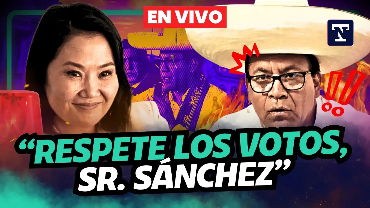 Reproducir: #ENVIVO KEIKO LE LANZA FUERTE MENSAJE A ROBERTO SÁNCHEZ: "RESPETE EL VOTO DE TODOS" | TRIVU NOTICIAS