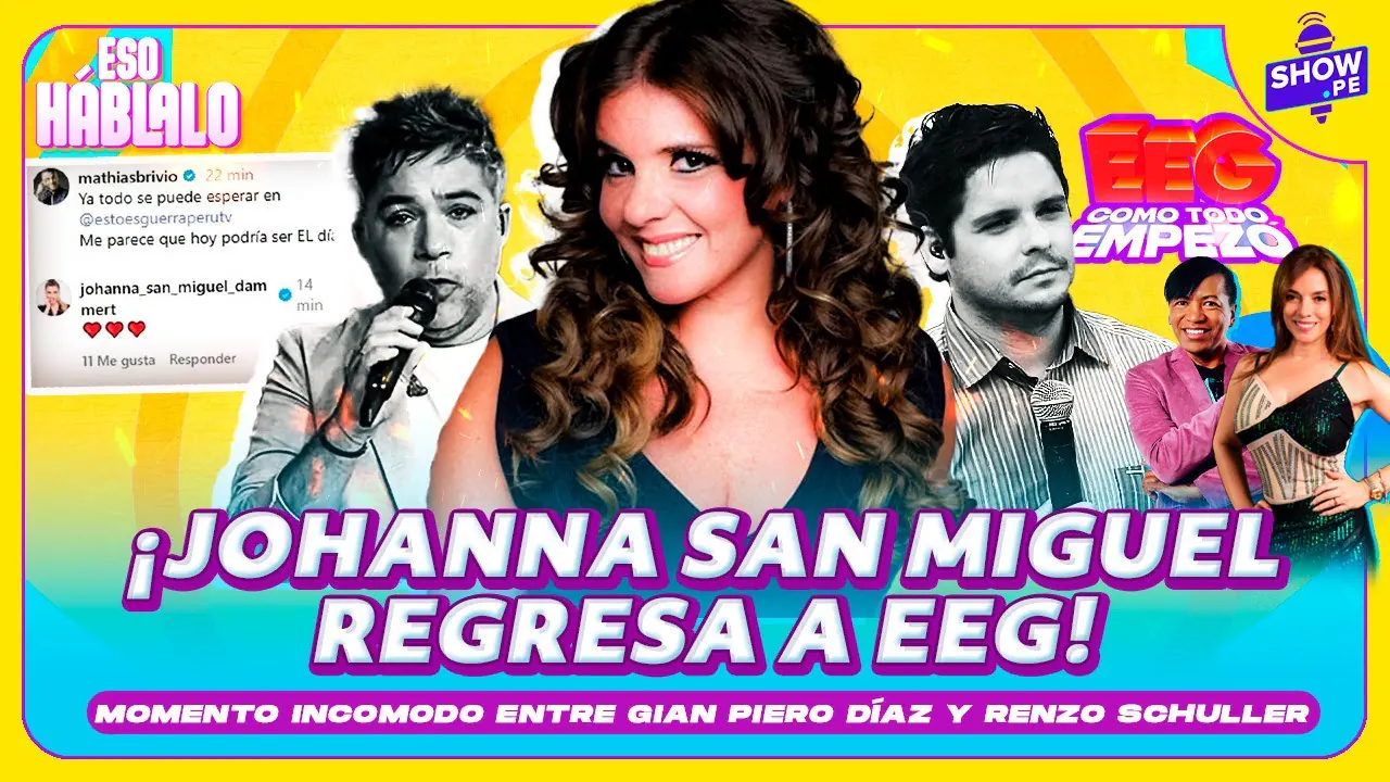 Reproducir: 🔥¡ESTO ES BOMBA! GIAN PIERO DÍAZ EN EEG CONFIRMA LA EXCLUSIVA DE SHOW.PE 🔥  | ESO HÁBLALO