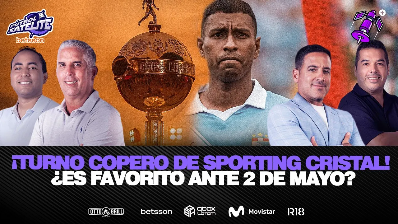 Reproducir: ¡SPORTING CRISTAL DEBUTA EN LA COPA LIBERTADORES! ¿PODRÁ CON 2 DE MAYO? | #FÚTBOLSATÉLITE