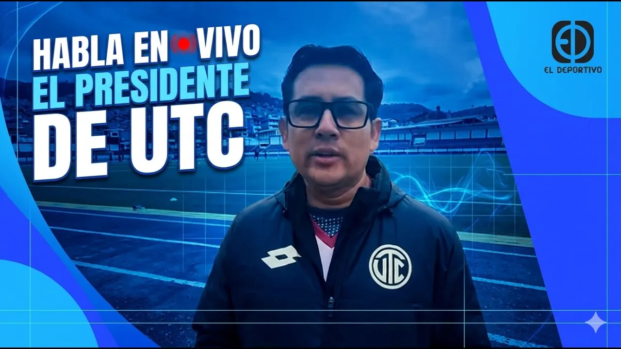 Reproducir: EN VIVO: LA PALABRA DE OSÍAS RAMÍREZ, PRESIDENTE DE UTC, TRAS LA POLÉMICA | EL DEPORTIVO DIGITAL