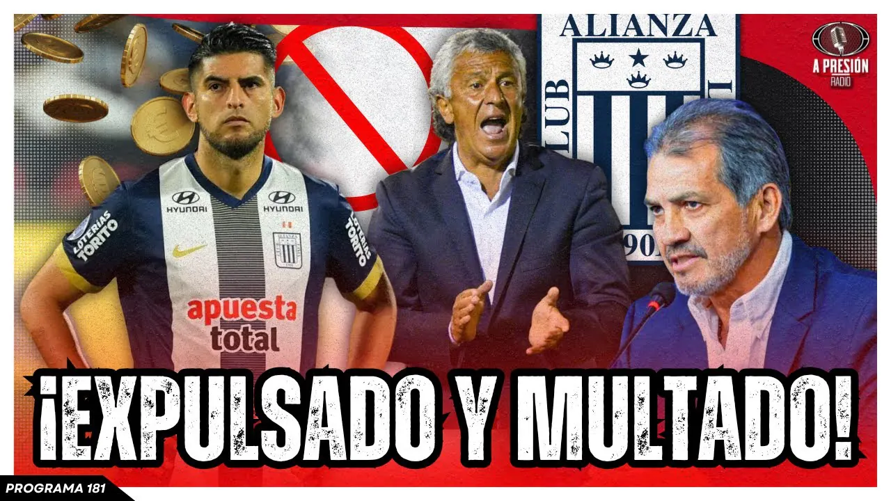Reproducir: ¡Zambrano SANCIONADO POR Alianza Lima POR EXPULSIONES!