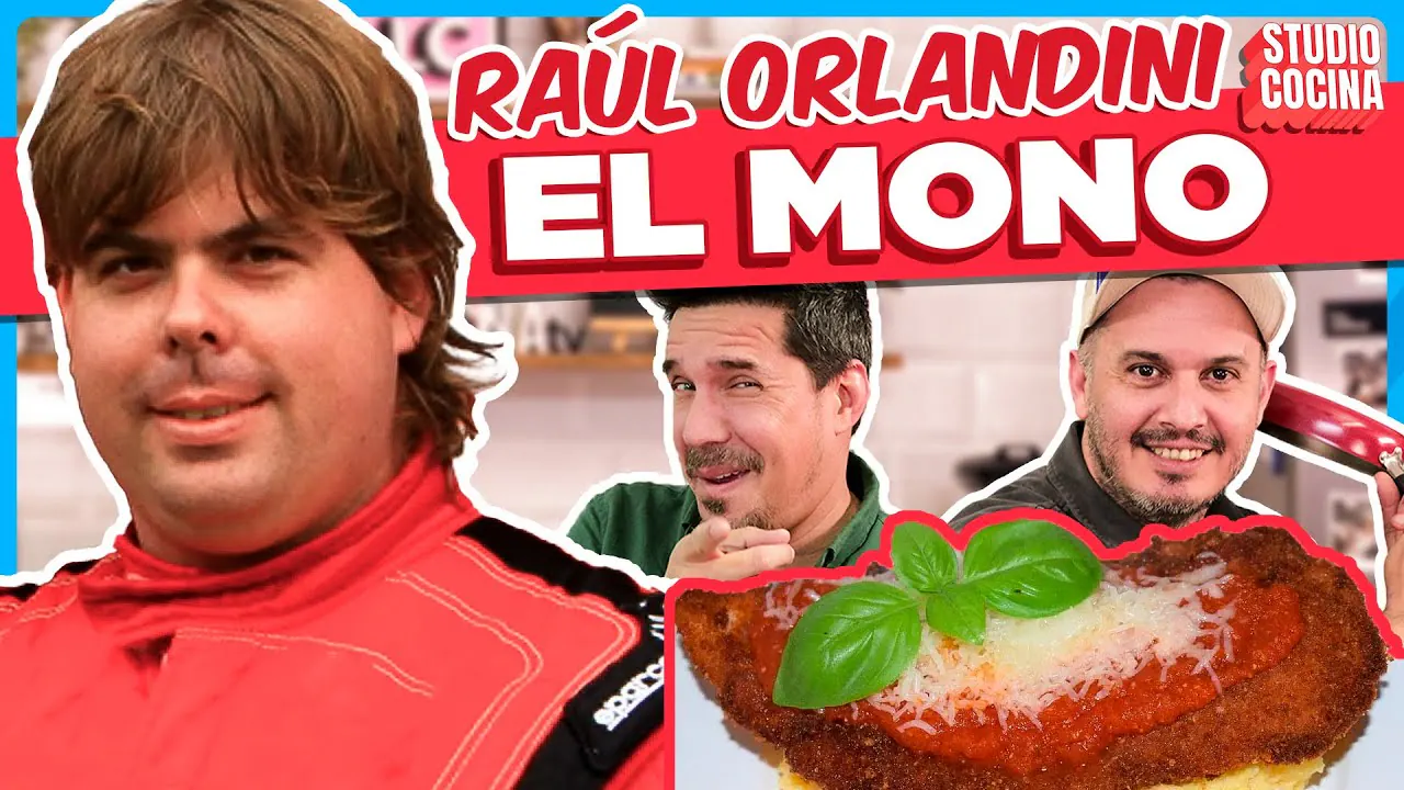 Reproducir: RAÚL ORLANDINI ACELERA LA PREPARACIÓN 🚗 I Milanesa a la parmigiana con polenta I Studio Cocina