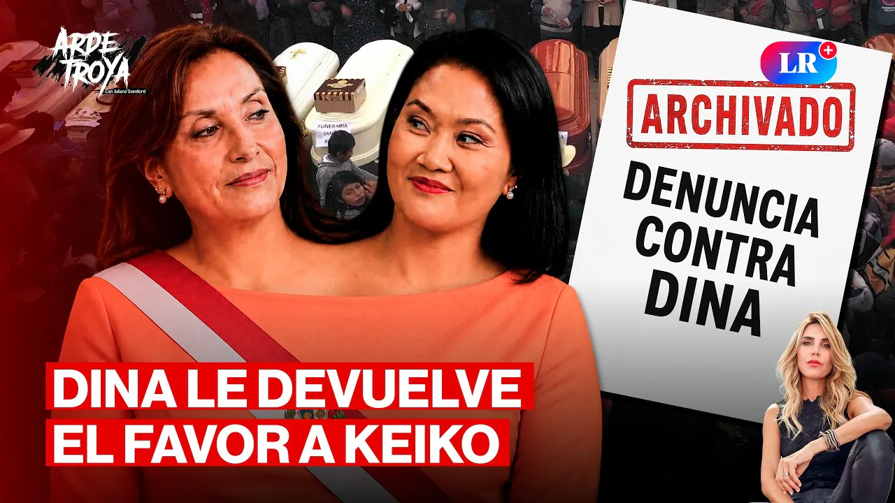 Reproducir: ¿INTERCAMBIO DE FAVORES? DINA BOLUARTE PIDE VOTAR POR KEIKO FUJIMORI EN SEGUNDA VUELTA | ARDE TROYA