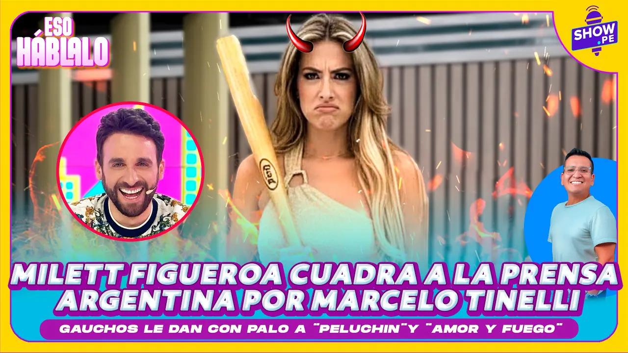 Reproducir: 🔥MILETT FIGUEROA CUADRA A LA PRENSA ARGENTINA POR TINELLI #showpe