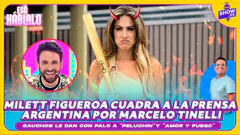 MILETT FIGUEROA CUADRA A LA PRENSA ARGENTINA POR TINELLI #showpe