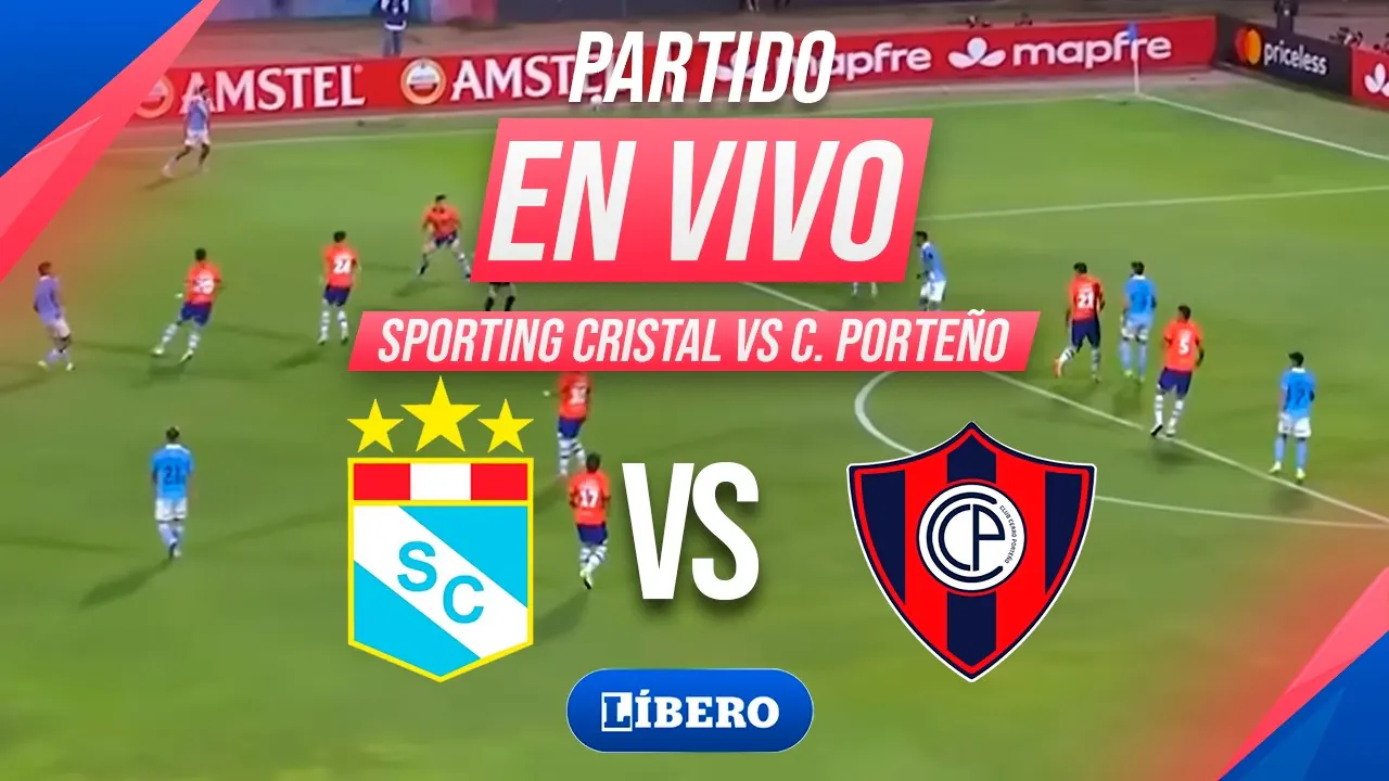 Reproducir: 🔴SPORTING CRISTAL VS CERRO PORTEÑO EN VIVO | COPA LIBERTADORES 2026 FECHA 1 GRUPO F | Líbero