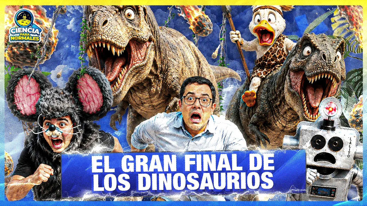 Reproducir: ¿CÓMO SE EXTINGUIERON LOS DINOSAURIOS? EL FINAL DE LOS REYES DEL PLANETA | CIENCIAS PARA NORMALES 🚀
