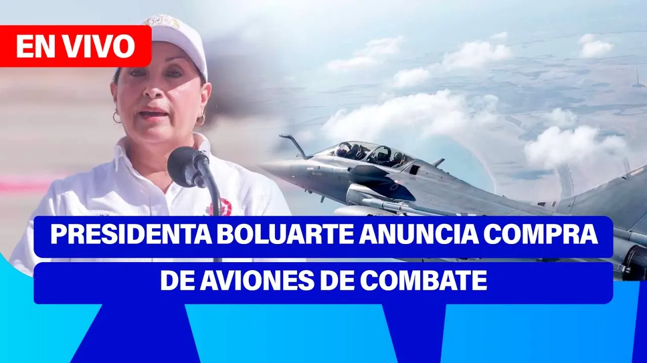 Reproducir: Fe de Erratas 📱🎙️ | Dina Boluarte anuncia compra de aviones de combate por 3500 millones de dólares
