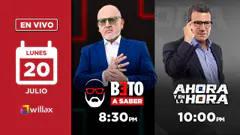 Willax en vivo - BETO A SABER - AHORA Y EN LA HORA - 20/07/2026 | Willax
