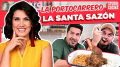 PATRICIA PORTOCARRERO DE VUELTA EN EL VECINDARIO I SECO DE CABRITO CON FREJOLES