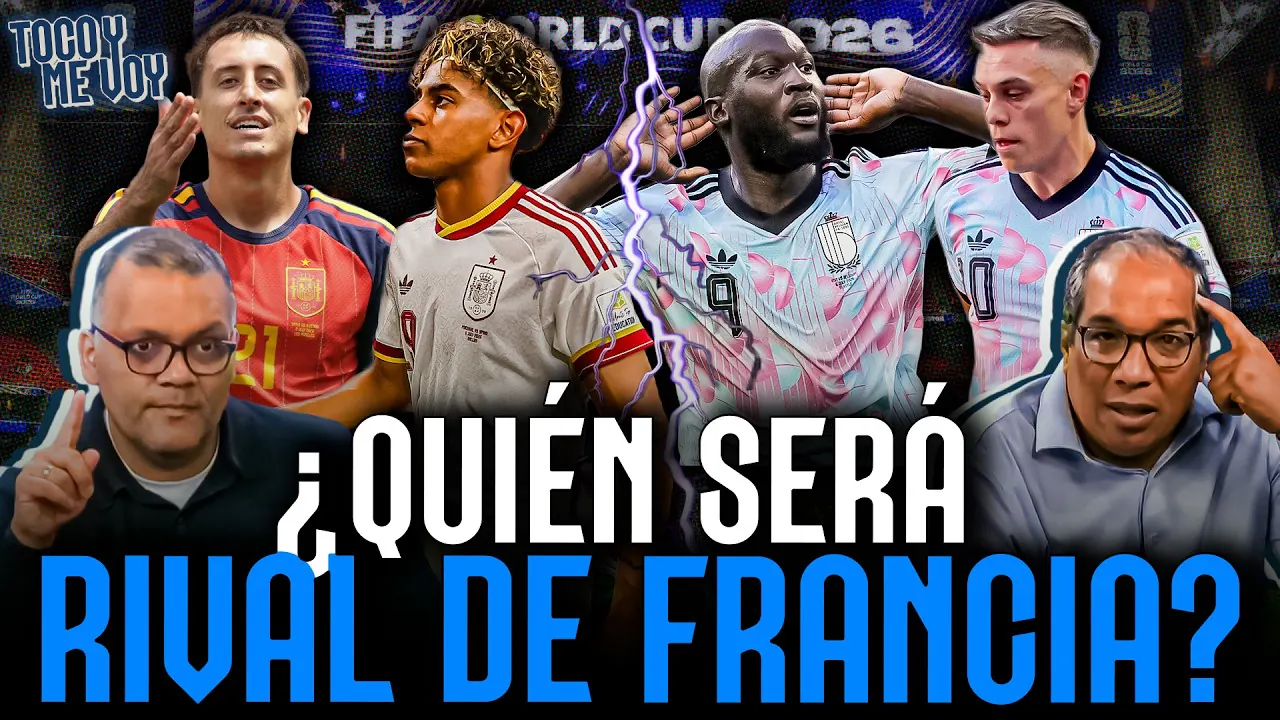 Reproducir: 🔥⚽ #ENVIVO | ¡ESPAÑA BUSCA VOLVER A SEMIFINALES FRENTE A BÉLGICA! ¡FRANCIA ESPERA! #TYMV