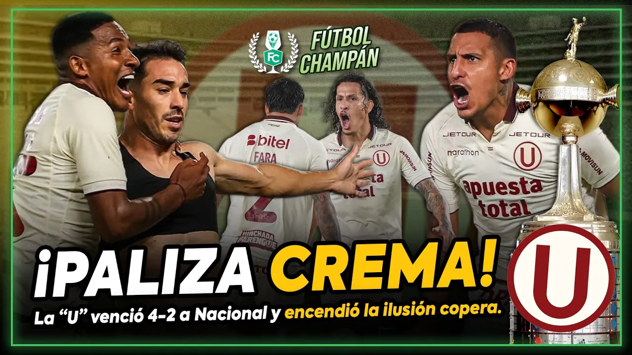 Reproducir: FÚTBOL CHAMPÁN: ANALIZAMOS EL U 4 - 2 NACIONAL Y LA PREVIA DE LA FECHA 13 DE LA LIGA1