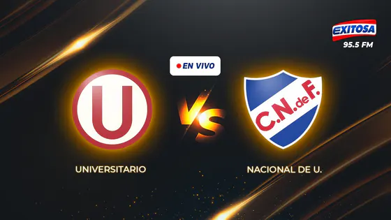 COPA LIBERTADORES EN VIVO | UNIVERSITARIO VS NACIONAL DE URUGUAY