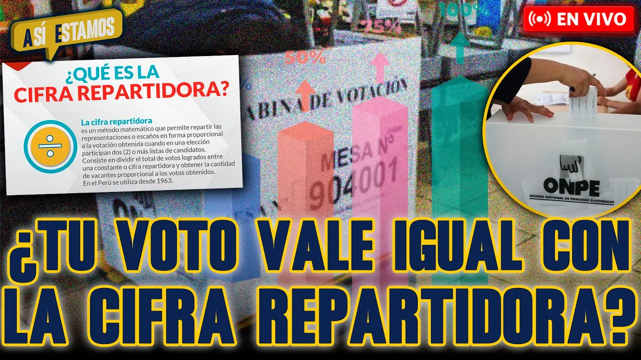 Reproducir: 🚨#ENVIVO | CIFRA REPARTIDORA: LA CLAVE DEL PODER | ¡QUEDAN 3 DÍAS PARA LAS ELECCIONES! #ASÍESTAMOS