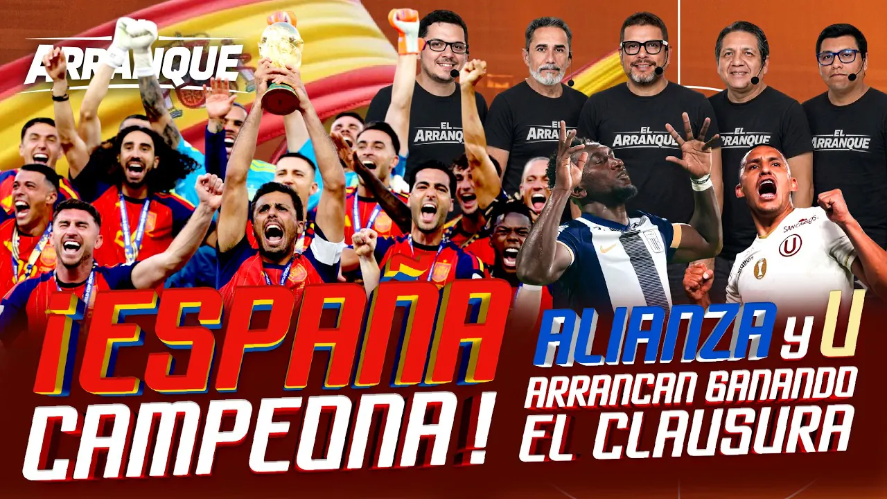 Reproducir: EN VIVO EL ARRANQUE: ¡ESPAÑA CAMEPONA! ¡ALIANZA Y LA U ARRANCAN GANANDO EL CLAUSURA!