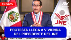Fe de Erratas: PROTESTA LLEGA A VIVIENDA DEL PRESIDENTE DEL JNE - ATV+