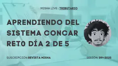 APRENDIENDO DEL SISTEMA CONCAR RET0 DÍA 2 DE 5