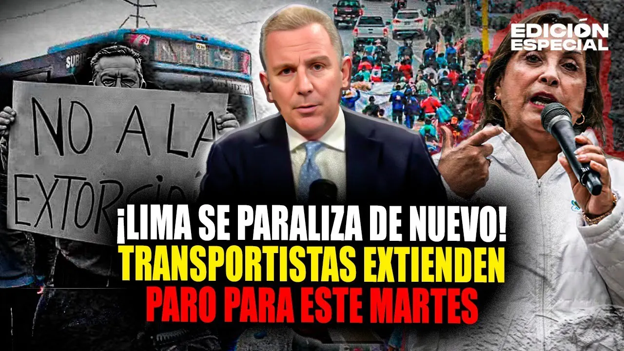 Reproducir: #EnVivo Paro de transporte continuará el martes ante crisis de inseguridad y mal manejo del gobierno