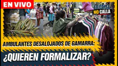 EN VIVO – ¿AMBULANTES DESALOJADOS DE GAMARRA QUIEREN FORMALIZAR? | LA CALLE NO CALLA POR PTV