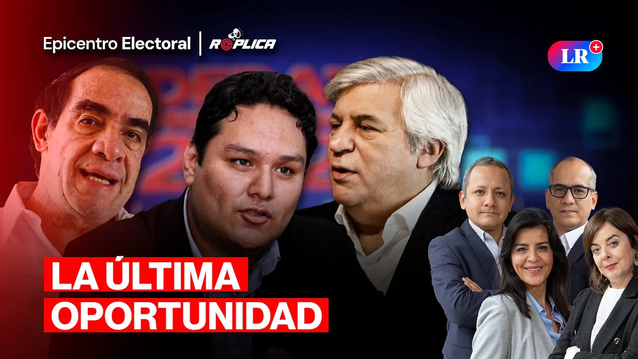 Reproducir: DEBATE PRESIDENCIAL EN VIVO: OLIVERA, VALDERRAMA Y LESCANO | EPICENTRO ELECTORAL - RÉPLICA #FEEG2026