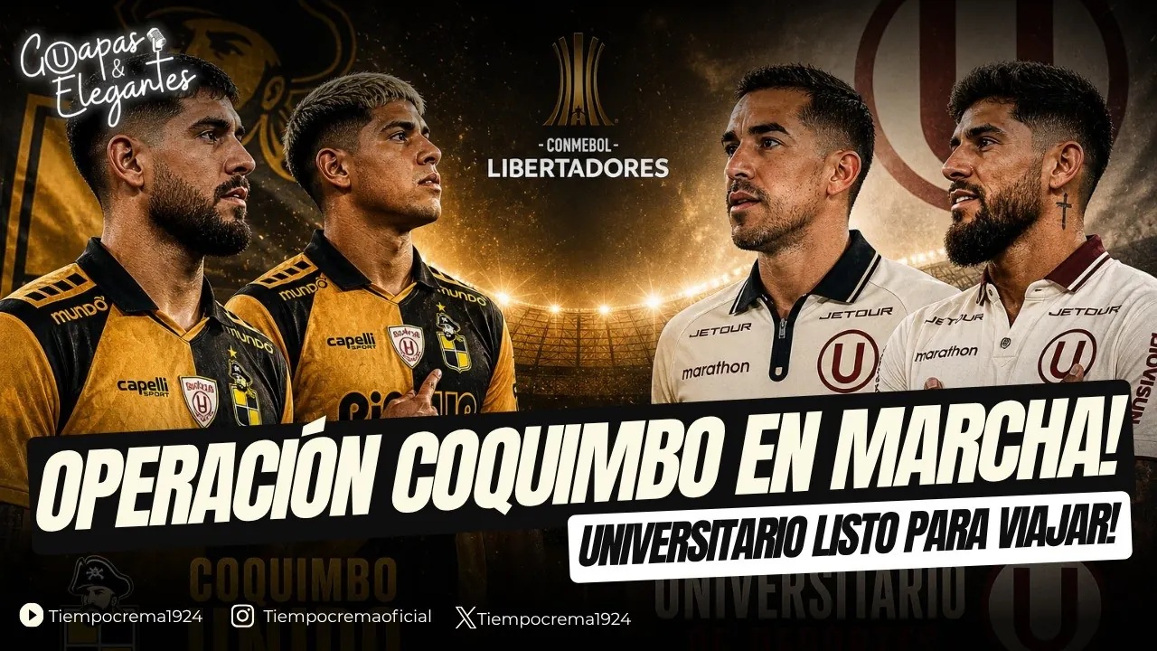 Reproducir: UNIVERSITARIO LISTO PARA ENFRENTAR A COQUIMBO | TIEMPO CREMA x OVACIÓN