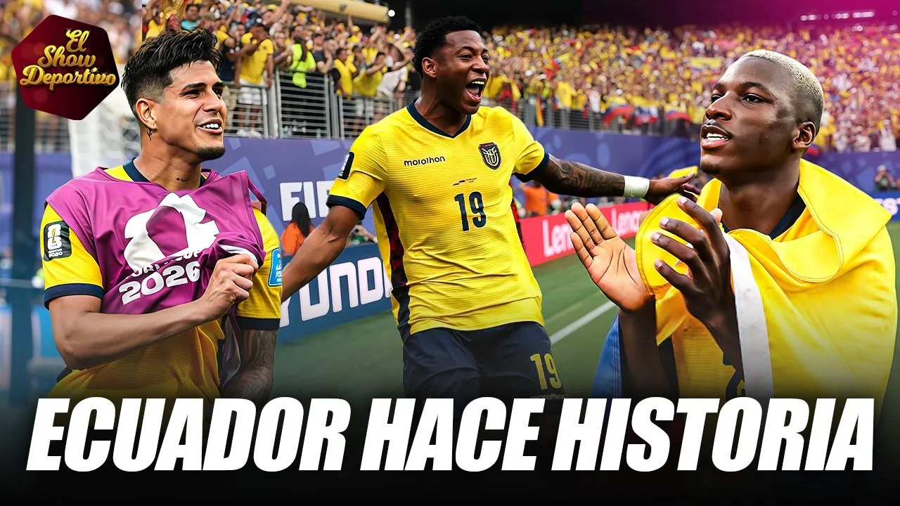 Reproducir: ¡BATACAZO! Ecuador venció a Alemania y clasifican a la siguiente ronda | El Show Deportivo 26/06/26