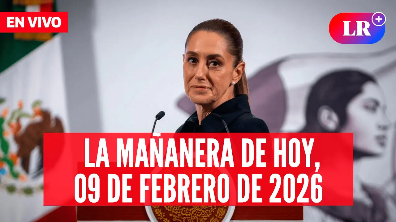 Reproducir: 🔴 Claudia Sheinbaum EN VIVO en la Mañanera de HOY, 9 de febrero de 2026 | #LR