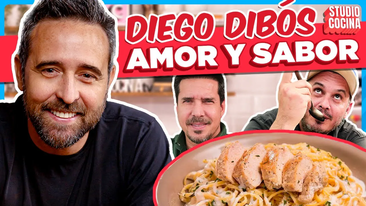 Reproducir: DIEGO DIBÓS LO DEJO EN TUS MANOS 🤌 I Fetuccini con Pollo Caprese I Studio Cocina