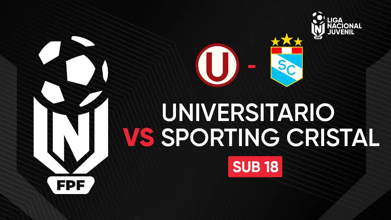 Reproducir: 🔴 EN VIVO | UNIVERSITARIO VS SPORTING CRISTAL | LIGA NACIONAL JUVENIL | SUB 18