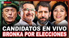 BRONKA ELECTORAL EN VIVO | NOBLECILLA, RONALD ATENCIO, GENERAL BARRANTES Y MARIN | LA REVUELTA